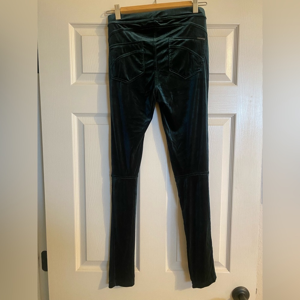 Sanctuary Anthropologie velvet leggings